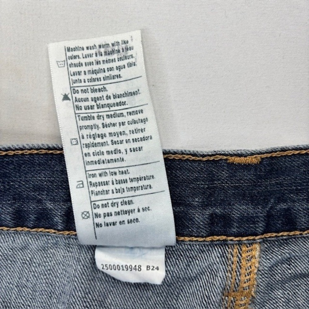 Carhartt B24 Relaxed Fit Jeans Men's 42x32 Light Wash Workwear Denim Blue - Picture 10 of 13